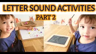Letter Recognition, Letter Formation & Letter Sound Activities || Teach Letters || PART 2