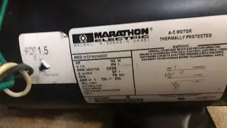 Marathon electric motor