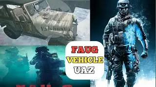 FAUG GAME NEW VEHICLE UAZ #shortvideo