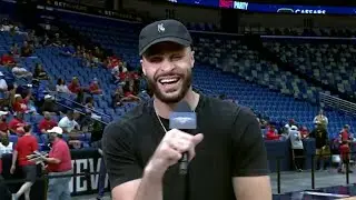 Larry Nance Jr. Q&A at the Pelicans Draft Party | 2022 NBA Draft