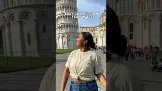 Visiting Pisa for a Day from Florence 🇮🇹