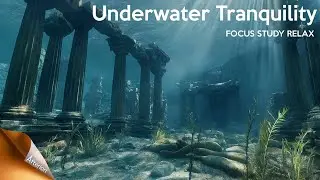 Submerged Ancient Ruins Ethereal Underwater Soundscapes for Tranquility Lofi Music