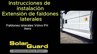 V&iacute;deo de montaje de la extensi&oacute;n del fald&oacute;n lateral Volvo FH Aero