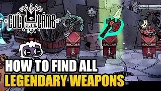Woolhaven - How to Find & Restore All Legendary Weapons (Cult of the Lamb DLC)