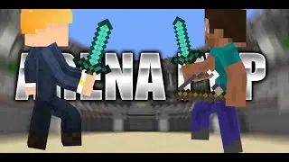 PVP ARENA in MINECRAFT with MY FRIENDS - OdiiSen