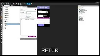 Part 2 add a database, save to database, table to display data. Raptool Designer