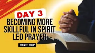 Becoming More Skillful in Spirit Led Prayer Day 3 | Shannon Phillips