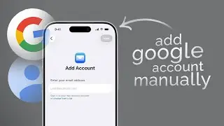 Как добавить учетную запись Google на iPhone вручную (инструкция)