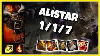 Alistar 11.2 Gameplay Challenger Replay S11 Support (1/1/7) - NA