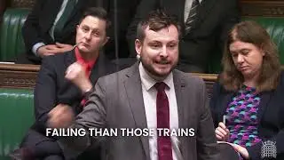 Richard speaks at the Second Reading of the Railways Bill