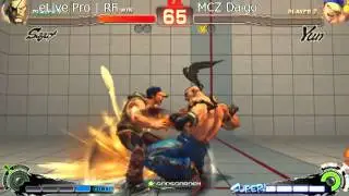 SSF4 AE: RF (Sagat) vs Daigo Umehara (Yun) - Godsgarden 4