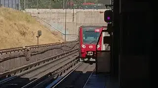 Metro De Stgo L1 CAF NS-07B N2122 San Pablo Hasta Pajaritos
