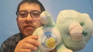 Видеообновление плюшевой игрушки Care Bears Bedtime bear 1983 года.