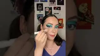 the PowerPuff Girls inspired makeup - Bubbles🦋