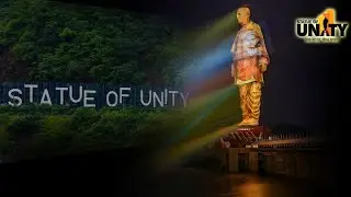 Staue of unity Full laser Show (part-1) !!! #statueofunity #lasershow #india #talleststatue !!!