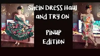 Shein Dress Haul 👗 Plus Size Pinup  Dresses.