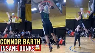 Connor Barth NEW DUNK! Goes CRAZY at Ball Dawgs Celebrity Game