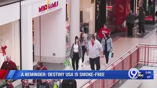 Destiny USA to heavily enforce no smoking policy