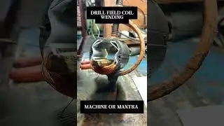 Mastering Impact Drill Field Coil Winding: A Comprehensive Guide. @machineormantra #machineormantra
