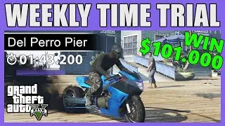 WEEKLY TIME TRIAL - Del Perro Pier *WIN EASILY $101.000* BEST Shortcut & Faster Route| GTA 5