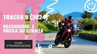 Yamaha Tracer 9 2024 Recensione Prova su strada Guida Strumentazione