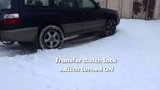 Subaru 4EAT VTD center diff swap DEMO