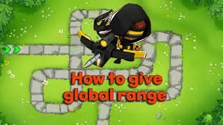 How to give a dart monkey global range in vanilla btd6