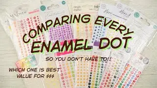 Don't Buy Enamel Dots Until You See This...My Top 3 Picks! (1229)