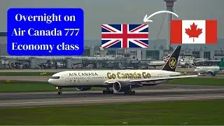 Trip Report - YYZ-LHR - Air Canada 777 Economy class overnight - AC 777-333ER