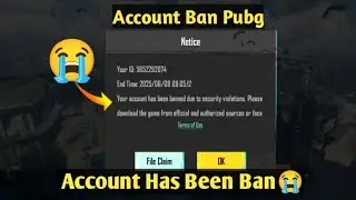 😭Meri id Ban Pubg your Account Has Been Ban🥲 | PUBG Mobile | Lateef Gaming