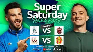 R3: Marconi vs Wollongong Wolves | Sydney United vs MetroStars | SUPER SATURDAY WATCH PARTY