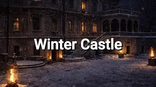 Winter Castle Nights | Calm Ambient Music (No Vocals, No Bass)