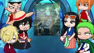 Past marines react to Escanor | Meliodas | Seven deadly sins | Onepiece | Luffy | Gacha life