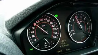 Autobahn-Test BMW 118i (170 hp) F20 Sport Line - Full HD (1080p)