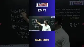 EMFT GATE 2019 PYQs by Vipin Mishra #shorts #imsgateacademy