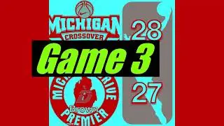 Michigan Drive Premier 2026 E40 Brown vs Michigan Crossover 2026 EYBL   Battle in the Mitten Tourney