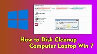 How to Disk Cleanup Computer Laptop Win 7