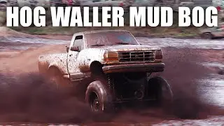 Mud Trucks Gone Wild at Hog Waller Mud Bog