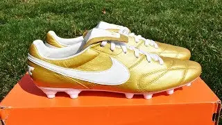 Обзор Nike Premier 2 FG (2019 Metallic Vivid Gold/White) + на ногах