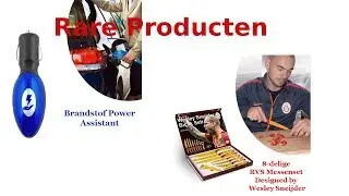 Rare producten - Brandstof Power Assistant (met schema) en een Messenset by Wesley Sneijder