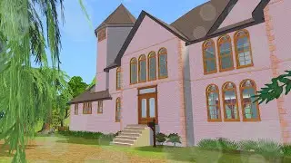 ✨ Cinderella's Chateau ✨ Sims 2 Speedbuild | No CC