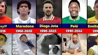 Tragic Last Photos of Football Legends Before They Died 😢