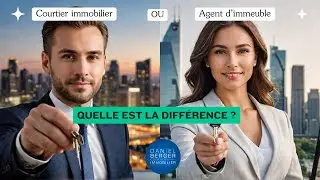 La V&eacute;ritable Diff&eacute;rence Entre un Agent d'Immeuble 🏡 et un Courtier Immobilier!🏢 #courtierimmobilier