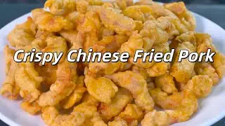 The CRISPIEST Chinese Comfort Food | These Pepper Pork Bites Are Addictive! #porkrecipe