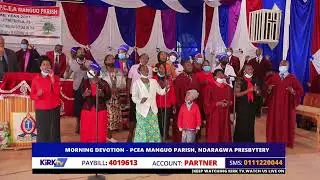 Morning devotion - Pcea Manguo Parish, Ndaragwa presbytery. 31/03/2022