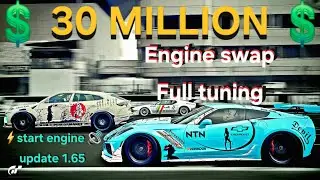 🔥 20 CRAZY ENGINE SWAPS in GT7 1.65! | FULL TUNING + REAL SOUNDS | 30M Credits Spent 🔥