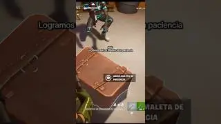 Esto pasa cuando esperas 10 minutos en abrir el malet&iacute;n de la paciencia 🤯💀 #fortnite