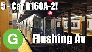 First day of 5 - Car R160 G Train Service