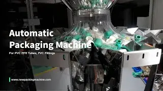 PVC pipe tube tube automatic multihead weigher packaging machine