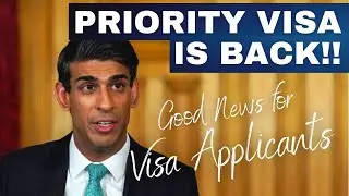 UK PRIORITY VISA SERVICE IS BACK!! GOOD NEWS FOR OVERSEASE APPLICANTS